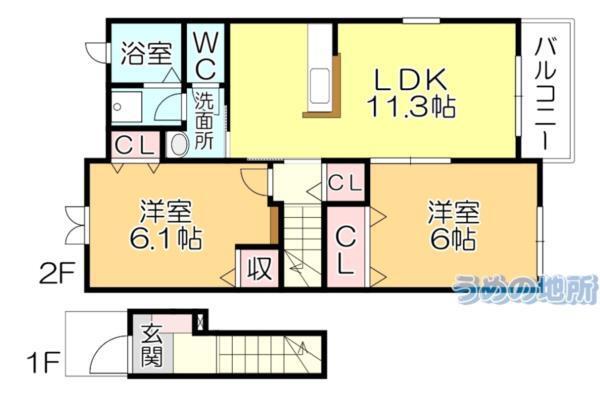 間取図(平面図)