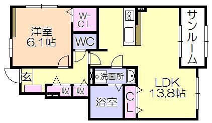 間取図(平面図)