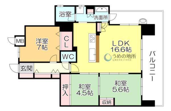 間取図(平面図)