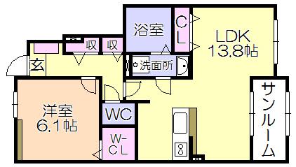 間取図(平面図)