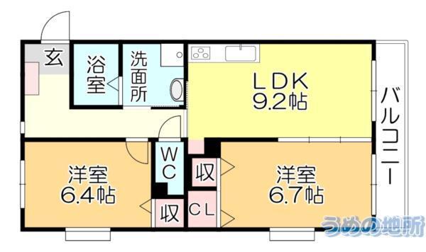 間取図(平面図)