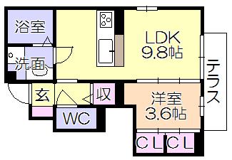 間取図(平面図)