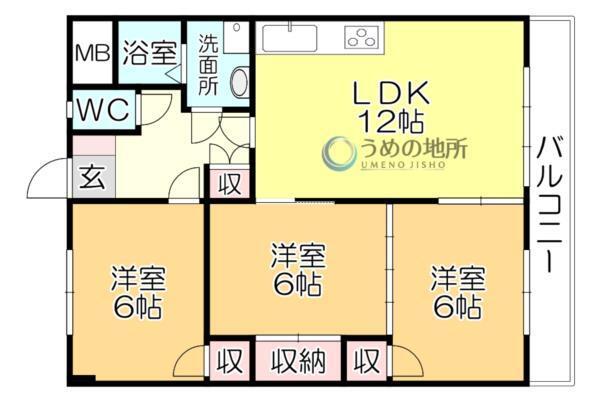 間取図(平面図)
