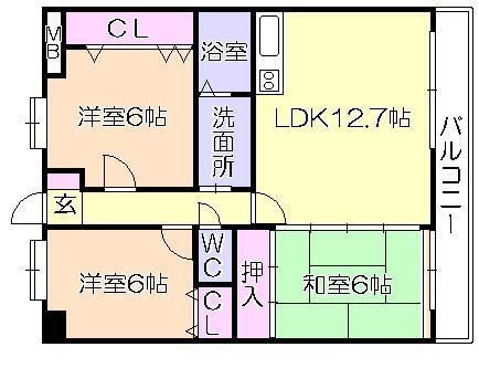間取図(平面図)