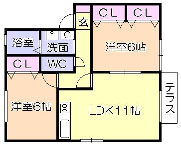 間取図(平面図)