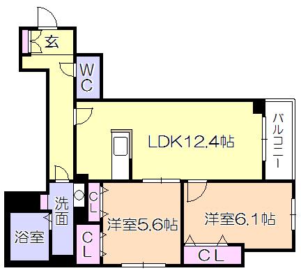 間取図(平面図)