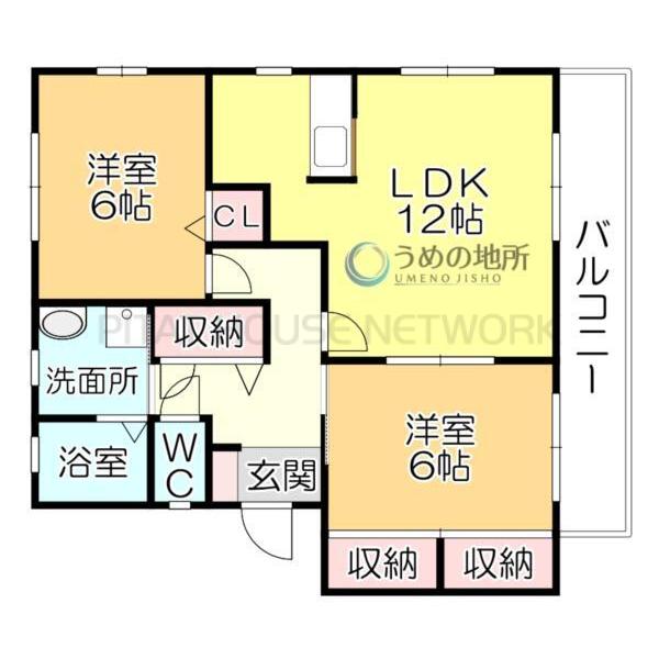 間取図(平面図)