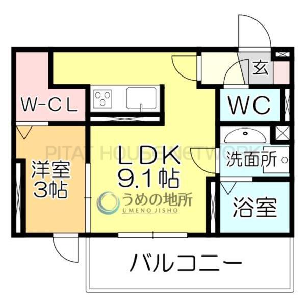 間取図(平面図)