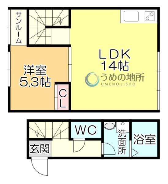 間取図(平面図)