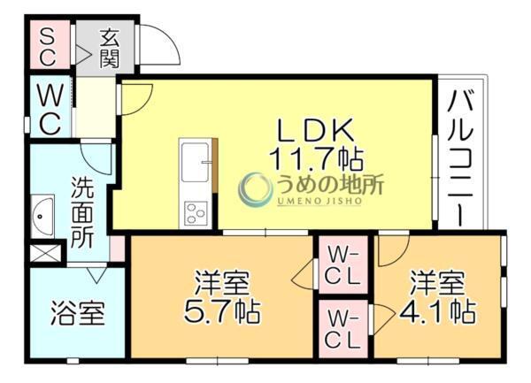 間取図(平面図)
