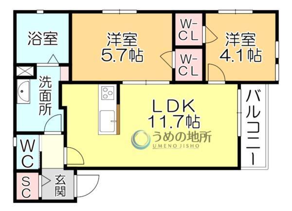 間取図(平面図)