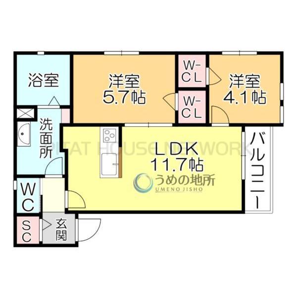 間取図(平面図)