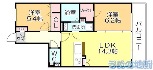 間取図(平面図)