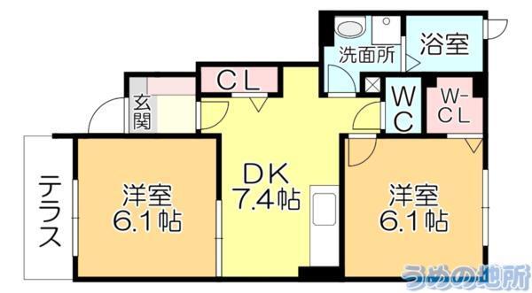 間取図(平面図)