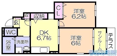 間取図(平面図)