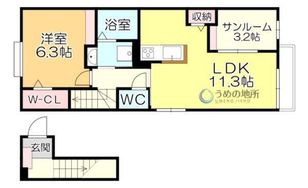 間取図(平面図)