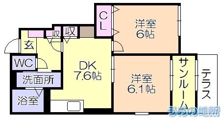 間取図(平面図)