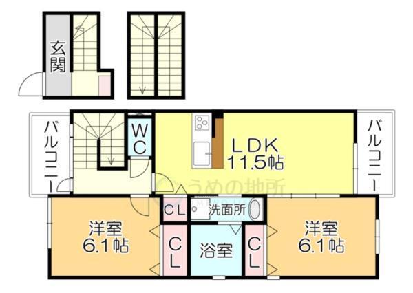 間取図(平面図)