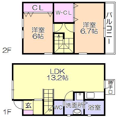 間取図(平面図)