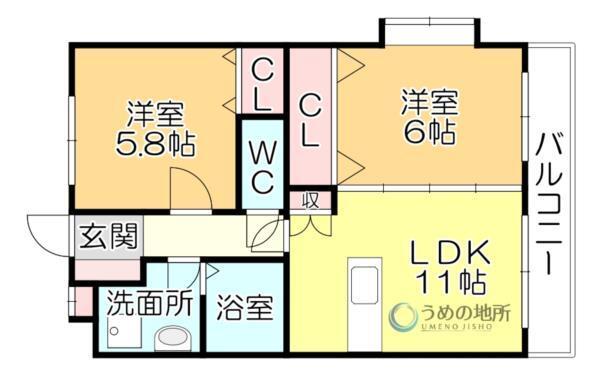 間取図(平面図)