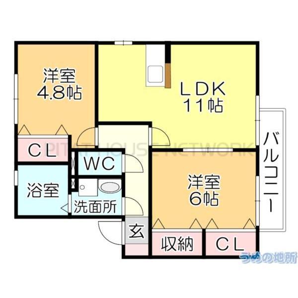 間取図(平面図)