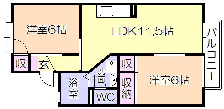 間取図(平面図)