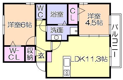 間取図(平面図)