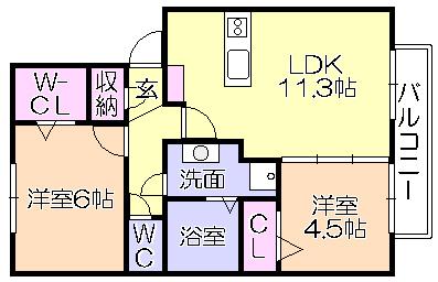 間取図(平面図)