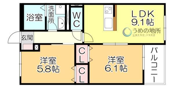 間取図(平面図)