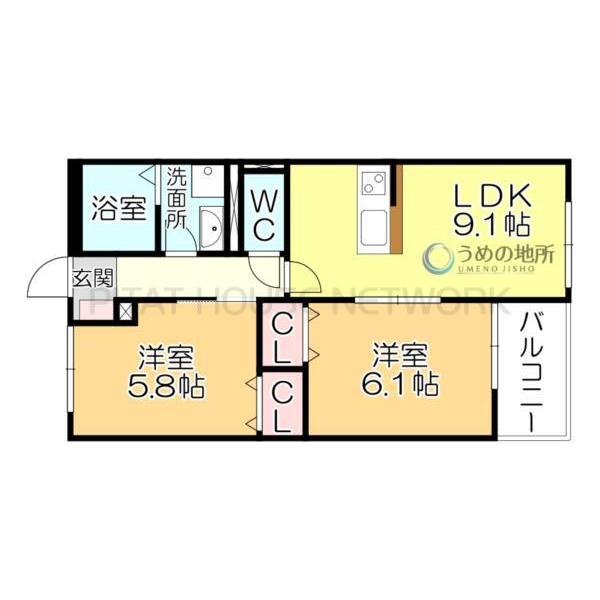 間取図(平面図)