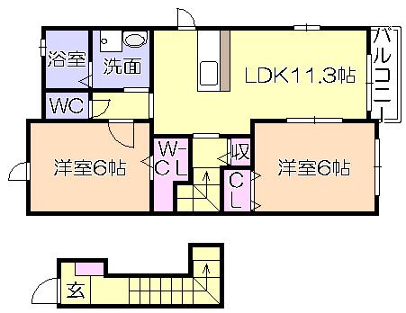 間取図(平面図)