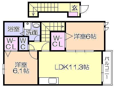 間取図(平面図)