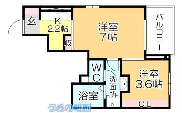間取図(平面図)