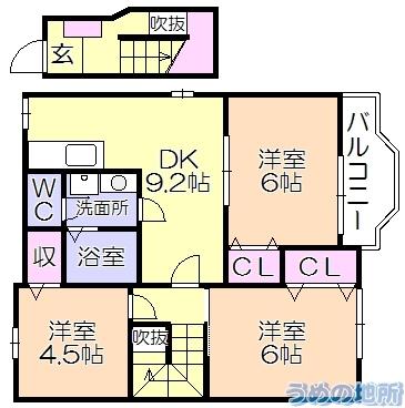 間取図(平面図)