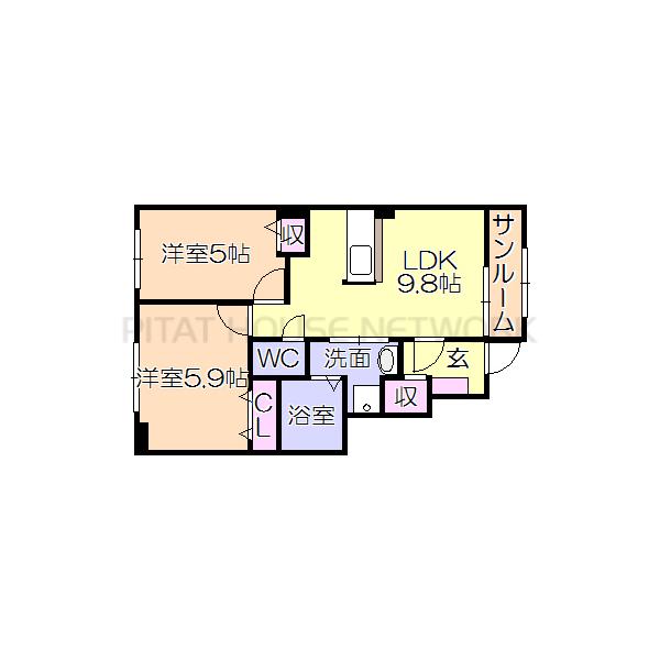 間取図(平面図)