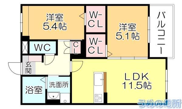 間取図(平面図)