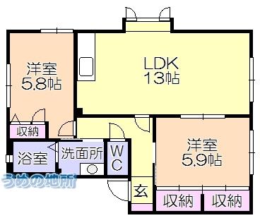 間取図(平面図)