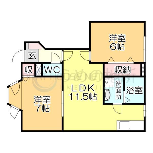 間取図(平面図)