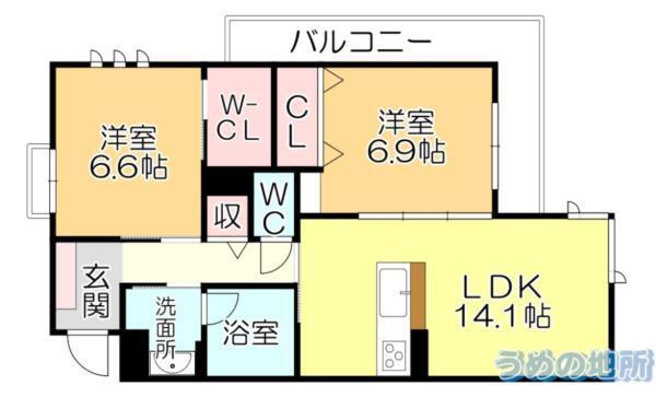 間取図(平面図)