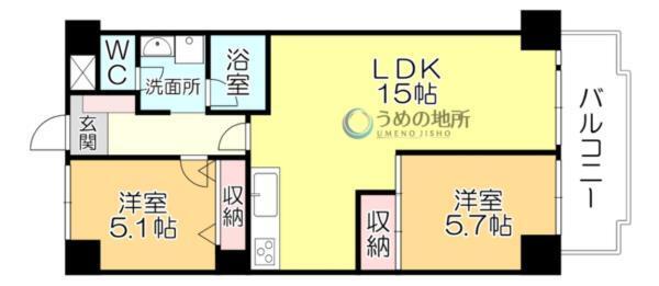 間取図(平面図)