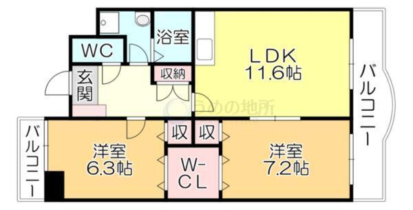 間取図(平面図)