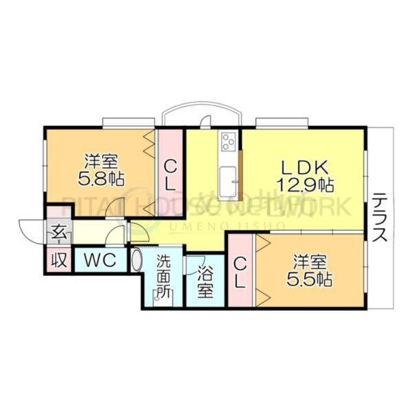 間取図(平面図)