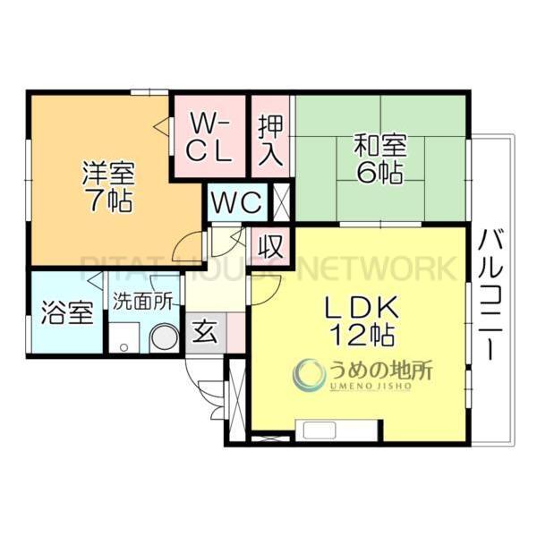 間取図(平面図)