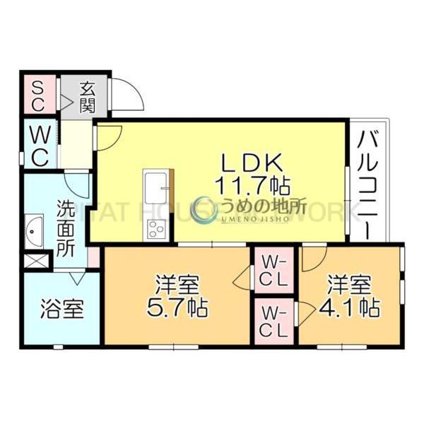 間取図(平面図)