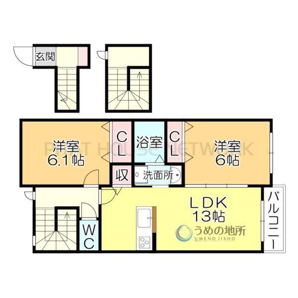 間取図(平面図)