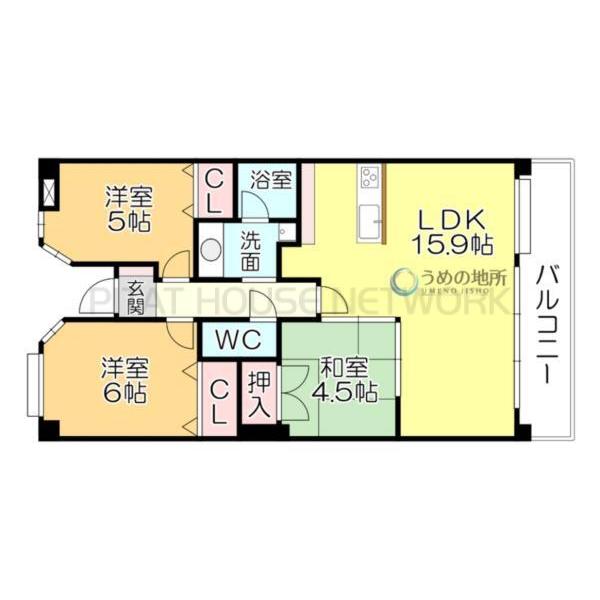 間取図(平面図)