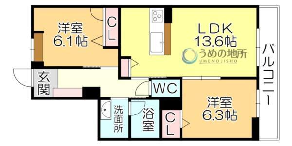 間取図(平面図)
