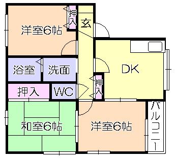 間取図(平面図)