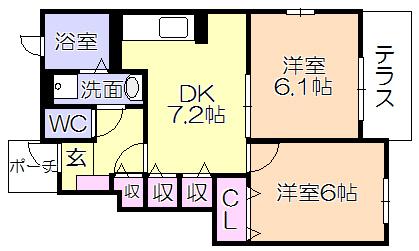 間取図(平面図)