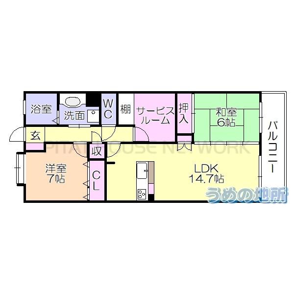 間取図(平面図)